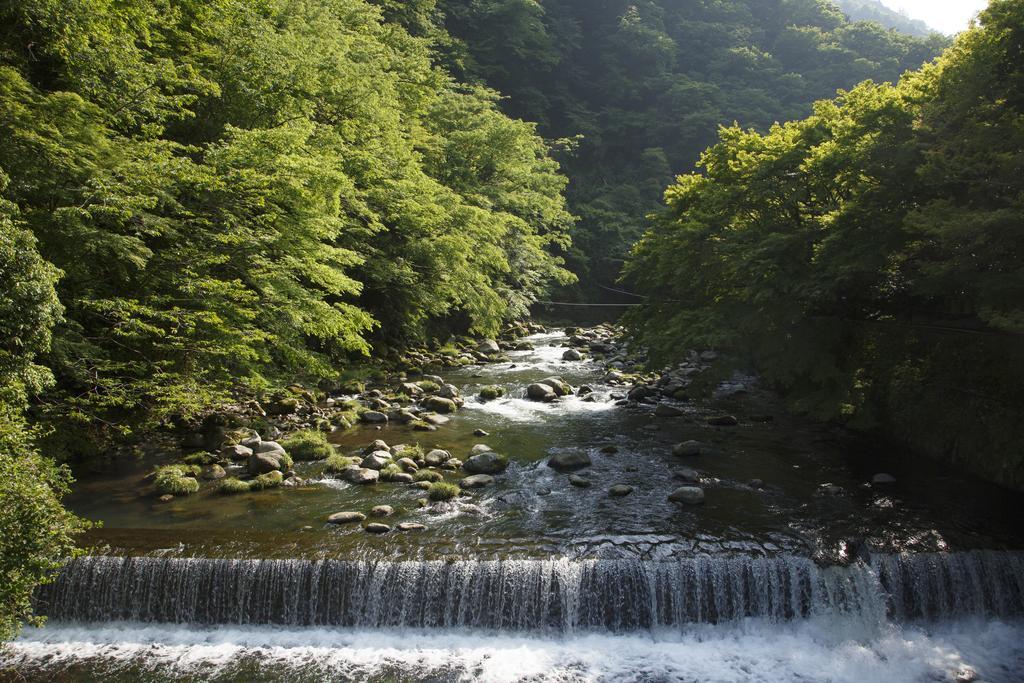 Camera Quadrupla in Stile Giapponese con Bagno in Comune e Vista Fiume